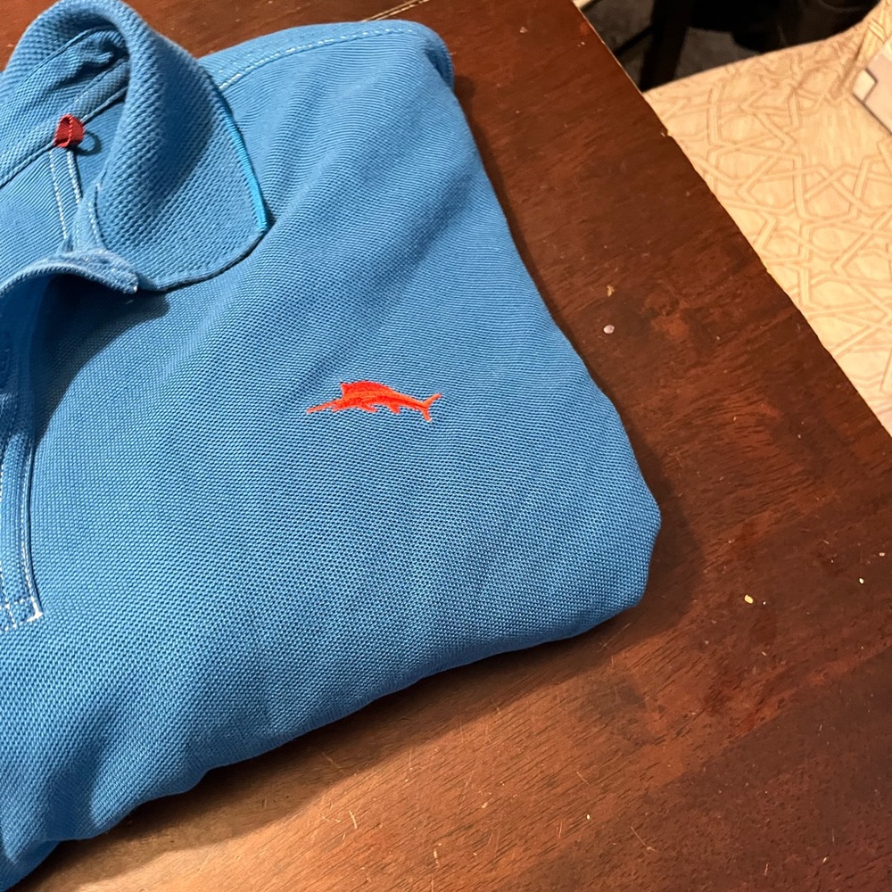 Blue Tommy Bahama Polo shirt size 2xl